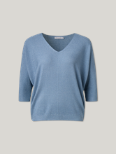 Image sur T-shirt en tricot avec paillettes