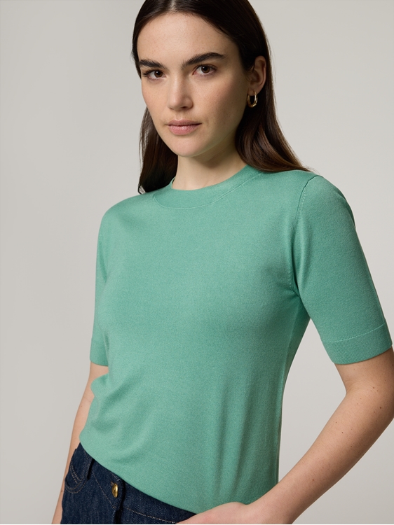 Bild von STRICKSHIRT KURZARM