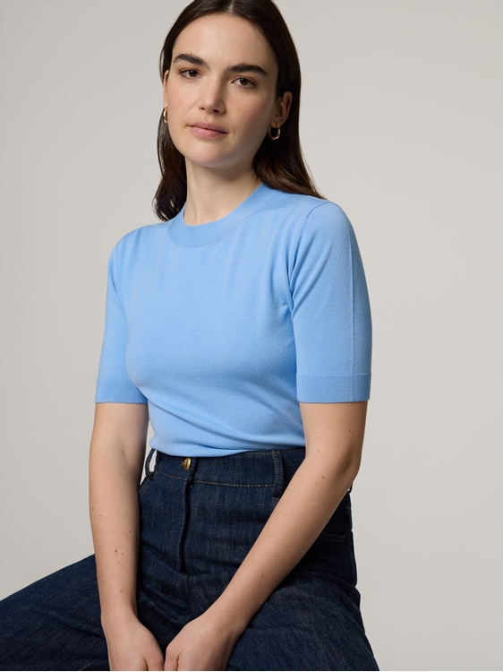 Bild von STRICKSHIRT KURZARM