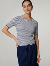 Bild von Shirt aus Rippstrick