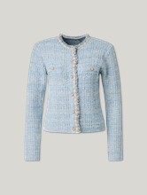 Bild von Strickjacke aus Boucle