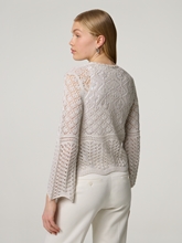Bild von Strickjacke mit Lurexdetails