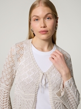Bild von Strickjacke mit Lurexdetails