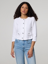 Bild von Strickjacke aus Baumwolle