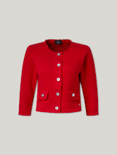 Image sur Veste en tricot de coton