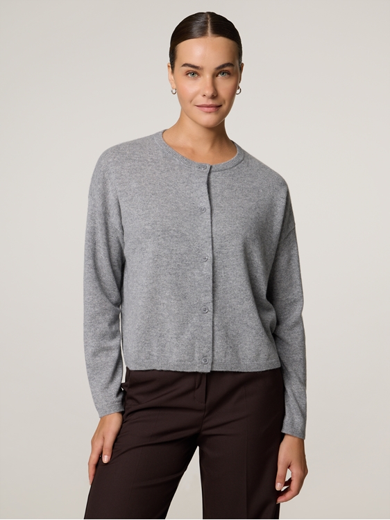 Image sur STRICKJACKE RUNDHALS KURZ