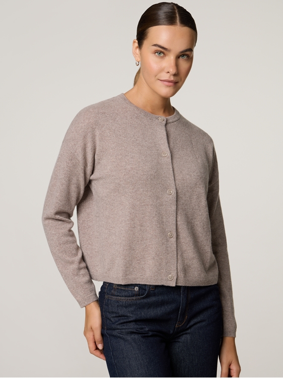 Image sur STRICKJACKE RUNDHALS KURZ