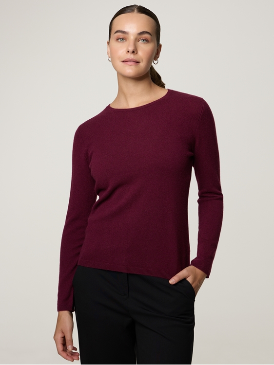 Bild von BASIC  RUNDHALSPULLI KASCHMIR