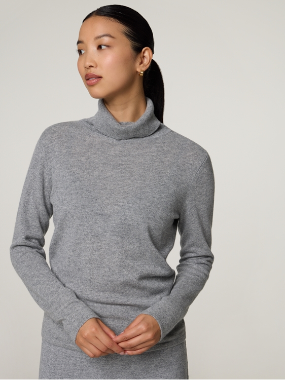 Bild von BASIC  ROLLKRAGEN KASCHMIR