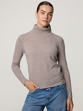 Image sur Pull à col roulé en cachemire