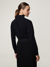 Image sur Pull à col montant en cachemire