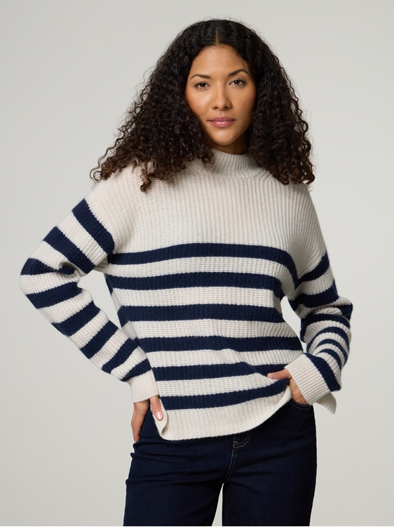 Bild von STEHKRAGEN RIPPE STREIFEN