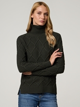 Bild von Strickpullover mit Baumwolle