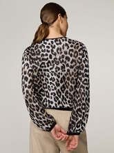 Bild von Strickjacke im Leo-Print