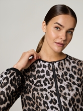 Bild von Strickjacke im Leo-Print