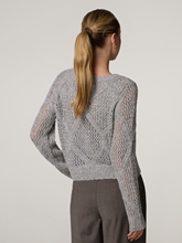 Image sur Pull en maille avec paillettes