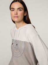 Image sur Sweat à capuche en coton tricoté