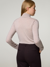 Bild von Rollkragenpullover aus Wolle