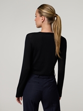 Bild von Feinstrickpullover aus Wolle