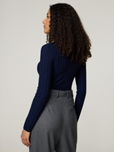 Image sur Pull en maille fine en laine