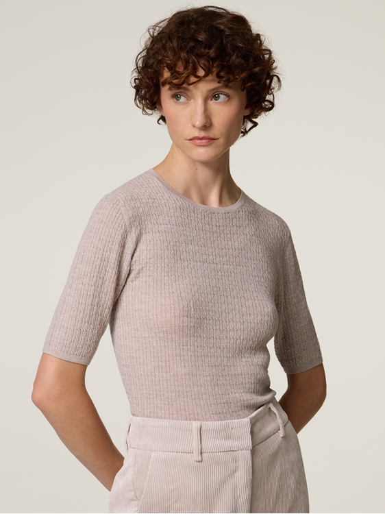 Bild von FINE CABLE KNIT TOP