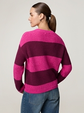 Image sur Pull en maille avec coton