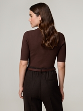 Bild von Strickshirt mit Rippen