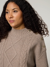 Bild von Strickpullover aus Merinowolle