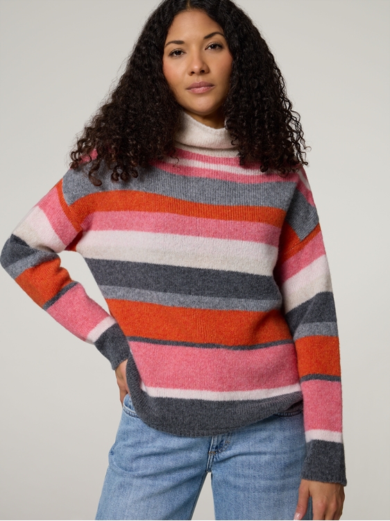 Bild von Rollkragenpullover aus Merinowolle