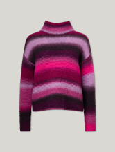 Bild von Stehkragenpullover mit Alpaka