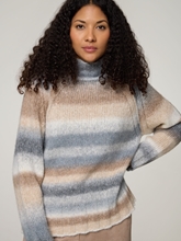 Bild von Stehkragenpullover mit Alpaka