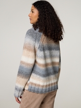 Bild von Stehkragenpullover mit Alpaka