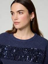 Bild von Pullover mit Pailletten LISA
