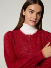 Bild von Strickjacke mit Baumwolle