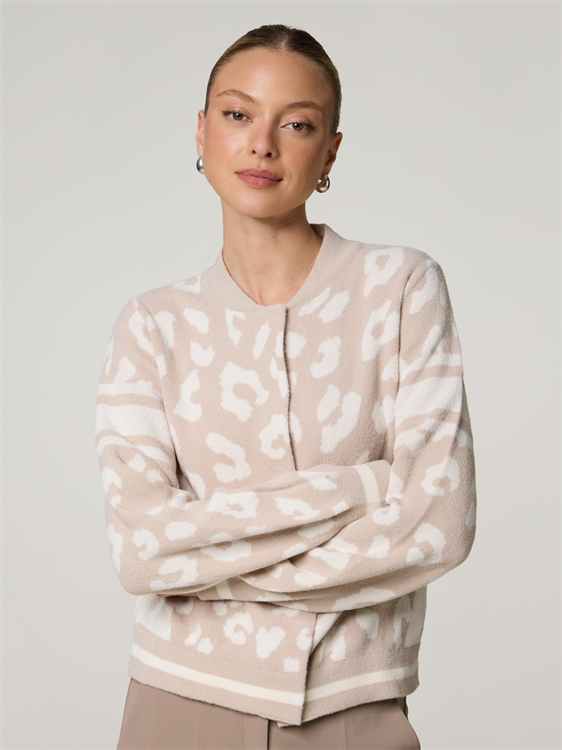 Bild von Strickjacke im All-Over Print
