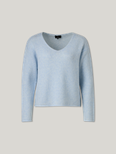 Bild von Pullover mit V-Ausschnitt