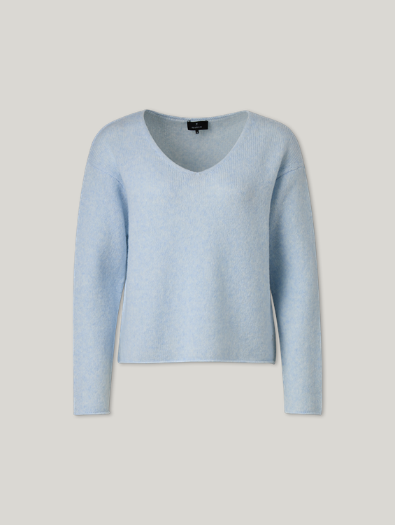 Bild von Pullover mit V-Ausschnitt