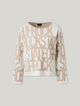 Bild von Strickpullover mit Pailletten