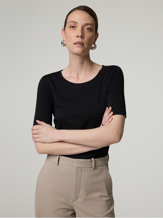 Image sur RUNDHALS KA, 1X1 RIPPE ORG