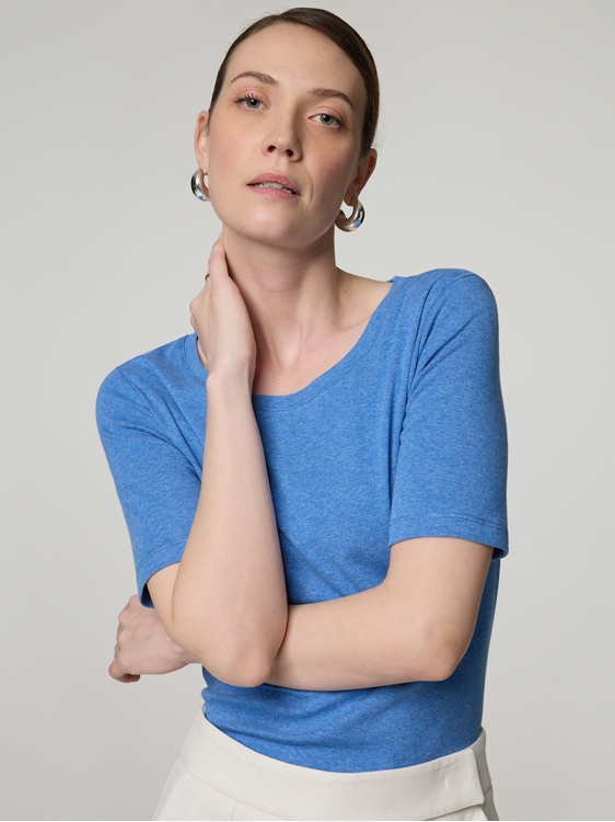 Image sur RUNDHALS KA, 1X1 RIPPE ORG