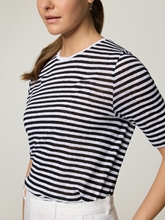Image sur T-shirt en lin
