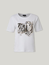 Image sur T-shirt avec imprimé