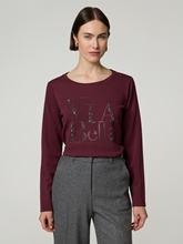 Bild von Langarmshirt mit Strass