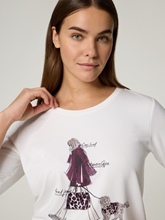 Image sur Shirt avec strass