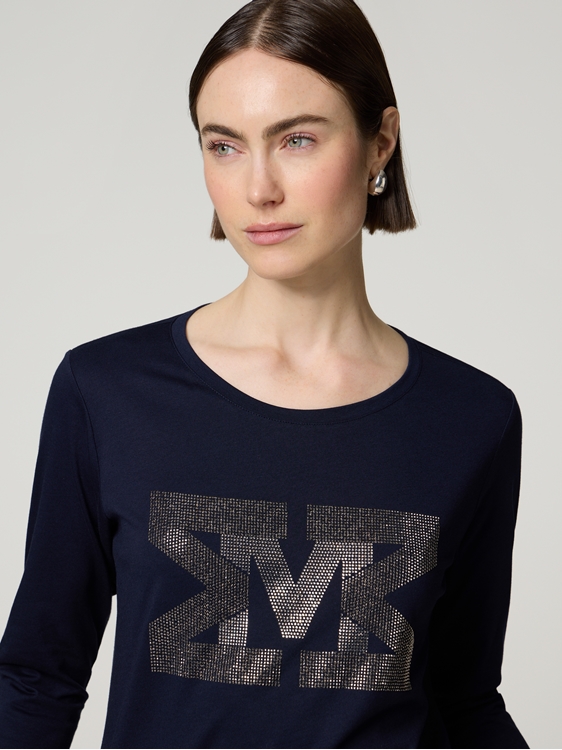 Bild von Shirt mit Strasssteinen
