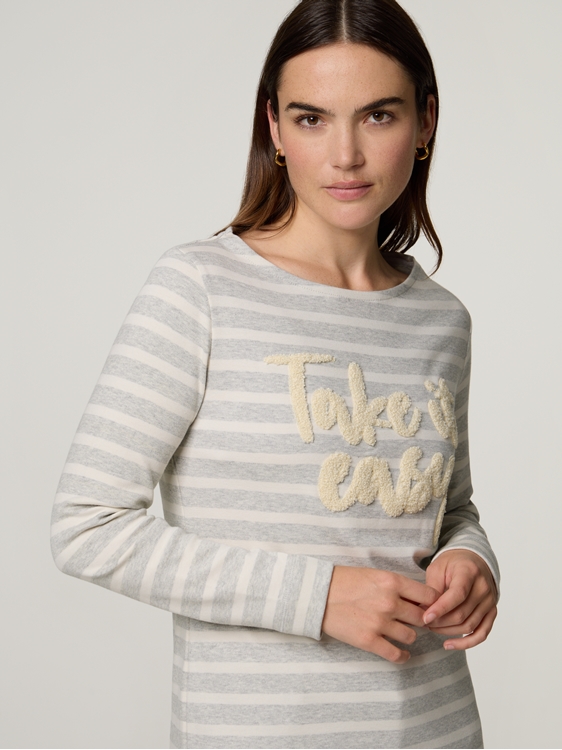 Bild von Langarmshirt mit Baumwolle