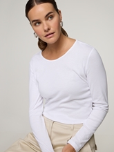 Image sur T-shirt à manches longues en coton