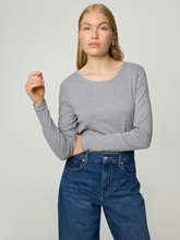 Image sur T-shirt à manches longues en coton