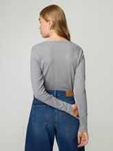 Image sur T-shirt à manches longues en coton
