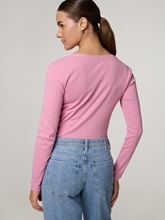 Bild von Langarmshirt aus Baumwolle